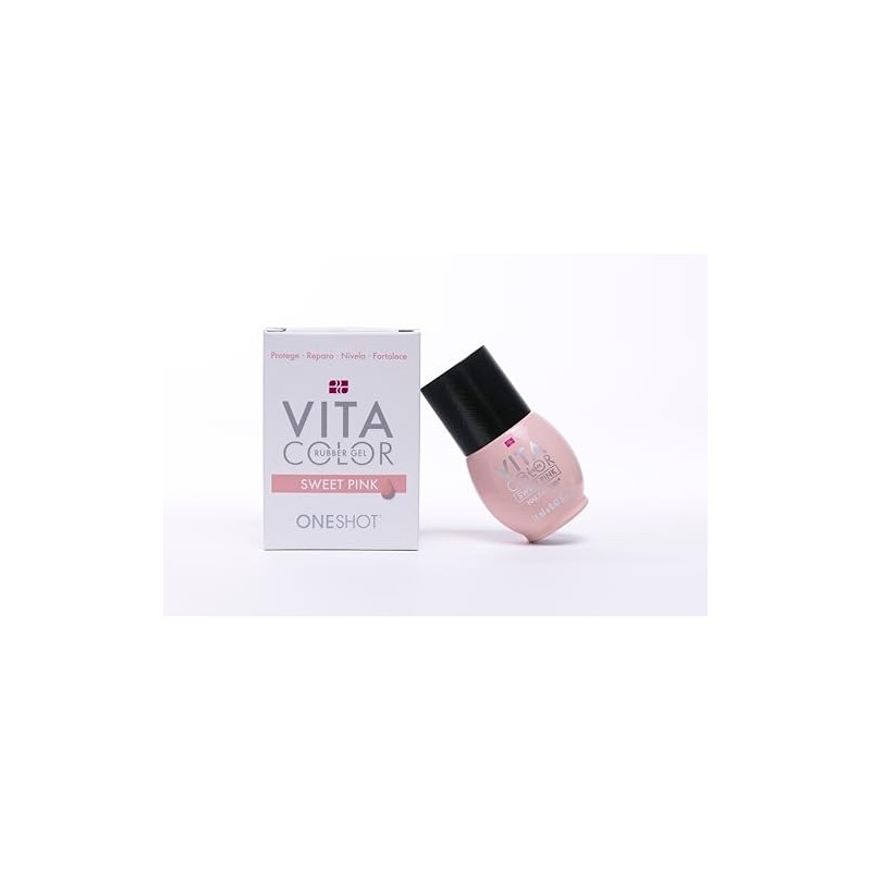 ONE SHOT - VITA COLOR Rubber Gel, Adicionado con Calcio,