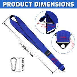 2 In 1 Arm Wrestling Training Strap Belt with Neoprene Padded