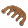 Doitool Massage Comb Made of Light Brown Wood for Head