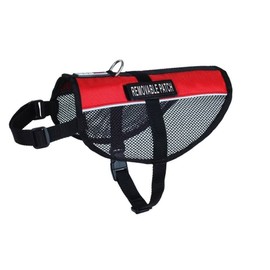 Dog Vest Adjustable Harness Breathable Mesh and Durable Nylon with Optional Patch Attachment Reflective for Puppies Small Medium and Large Dogs 13 by 16 Inch Girth Orange