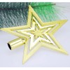 JunyueLiang Christmas Tree Star Tree Topper 10cm 15cm 20cm Star