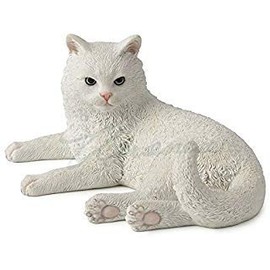 Veronese Design British Shorthair Polystone Statue, White