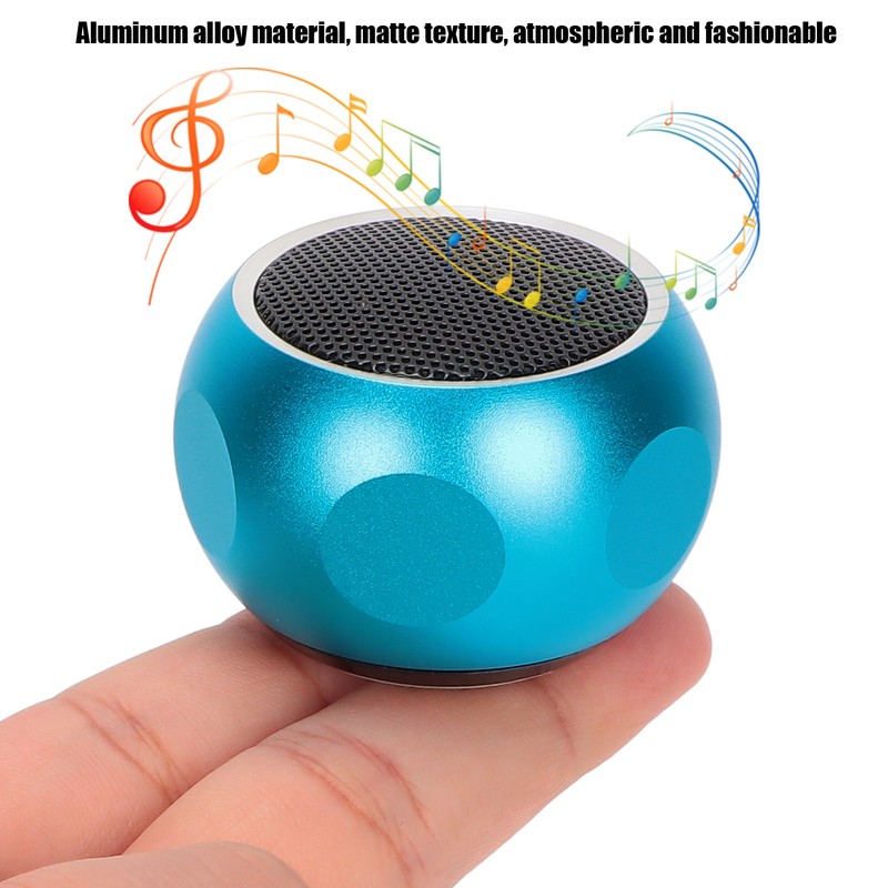 Mini Portable Bluetooth Speaker Cute Tiny Wireless Speaker with Lanyard