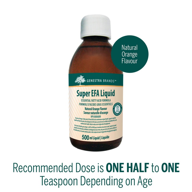 Genestra Brands - Super EFA Liquid - Omega-3 Fatty Acids,