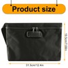 Thyonta Waterproof Document Storage Bag with Lock Secure File Organizer