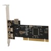 1394 Firewire Card PCIe 3-Port Expansion Card with 1 Lane