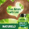 NATURELO Burpless Omega 3 Fish Oil Supplement - 1100mg Triglyceride