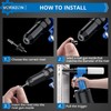 VORXEON Pneumatic Rivet Gun Kit with 500 Aluminum Blind Rivets