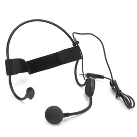 Annadue Mini Headband Microphone, 3.5MM Plug Wired Microphone for Performance Teaching, Ear Hook Condenser Mic, for Teachers, Guides, Conference Lecturers etc.