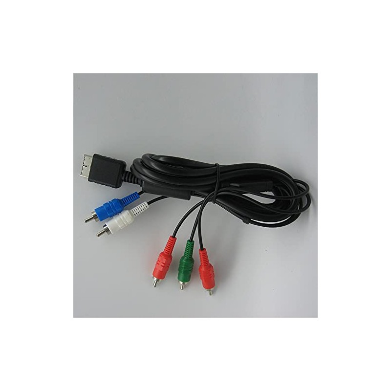 Tuperoymse Ypbpr for PS2//Slim HDTV-Ready TV HD Component AV Cable