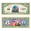 American Art Classics US National Guard Million Dollar Bill in