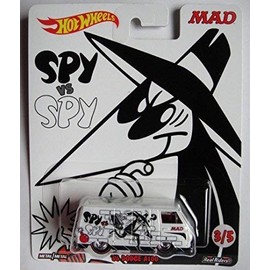 Hot Wheels POP CULTURA ESPIA NEGRO VS ESPIA BLANCO 66 DODGE A100 3/5