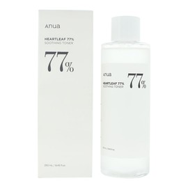 ANUA Heartleaf 77% Soothing Toner – tónico coreano para piel sensible e hidratación ligera – 250 ml