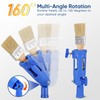 Extendable Paint Brushes Holder with 160° Adjustable Angle & 1m