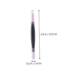VICASKY 5pcs Exfoliating Pen Stick Double-ended Nail Care Tool Sanding Cuticle Pusher for Nail Art