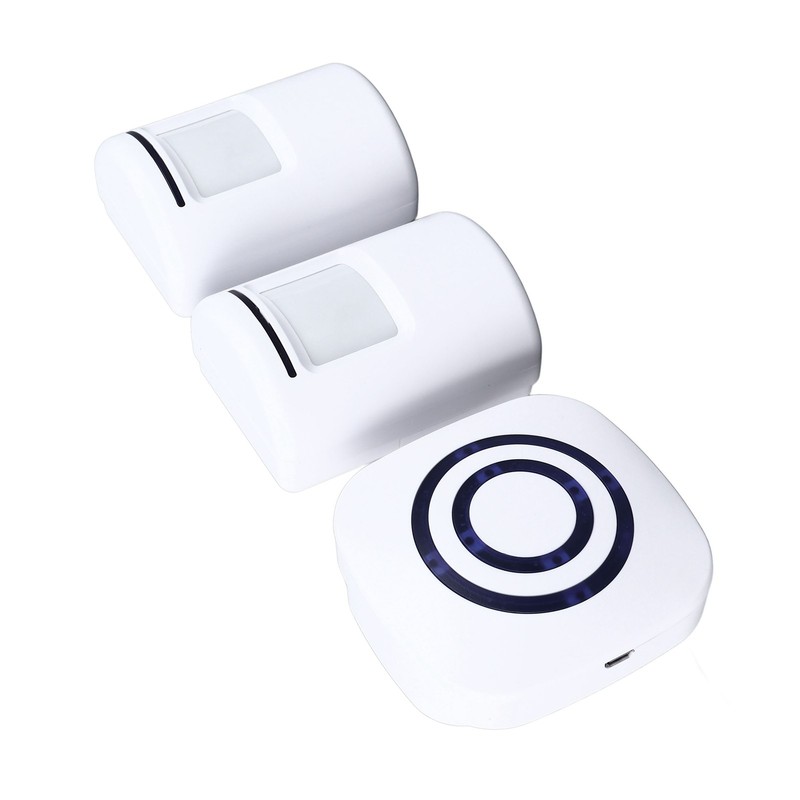 Infrared Sensor Doorbell Wireless Trigger Alarm Door Entry Welcome Doorbell