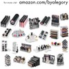 Clear Acrylic Lipstick Caps - Reemplaza Tapas Individuales MAC Originales