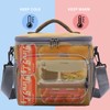 FlowFly Insulated Reusable Lunch Bag Adult Large Lunch Box for