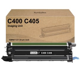 RumbaRex Versalink C400 C405 Black Drum Unit Replacement for Xerox 108R01121 Imaging Unit Kit for Phaser 6600 Versalink C400 C405 WorkCentre 6655 6605 Printer Drum Cartridge Kit 1-Pack