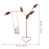 CORHAD Romantic Metal Swing Wall Art Sculpture Handmade Home Decor