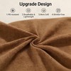Knee Pillow Cover with Zipper, 10"x8"x6" Replacement Leg Pillow Case