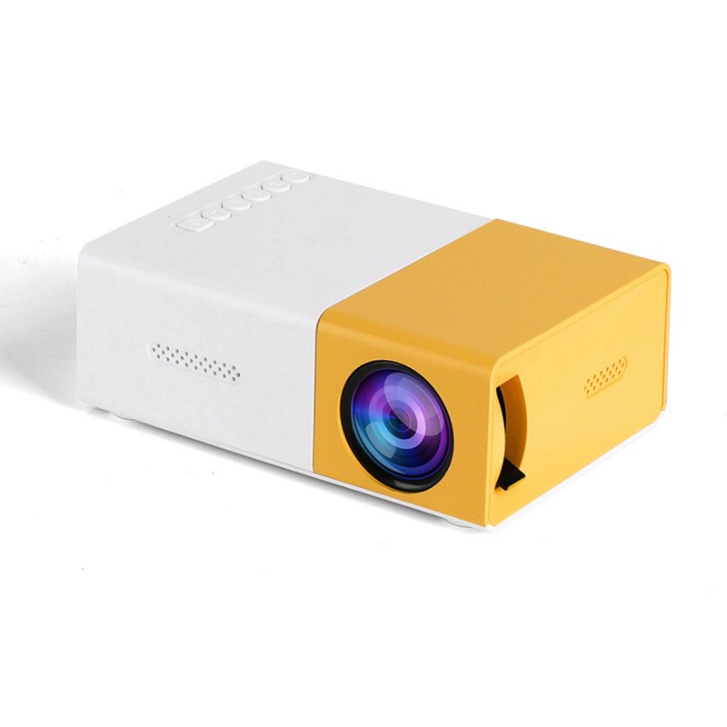 Mini Projector TFT LCD 1080P Support AV VGA HD USB