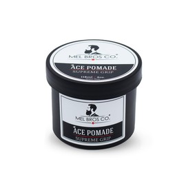 MEL BROS CO - ACE POMADE - POMADA SUPREME GRIP 4oz - Base Agua Fijación Suprema Biotina Queratina