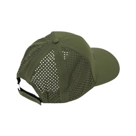 Jack Bunny 262-5187501 Unisex Cap (Punching Mesh, Adjustable Size) / Golf Hat, 180_Khaki, Free size