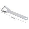 Homtone Angle Wrench Flange Nut Kit, 7 Pieces Replacement Parts