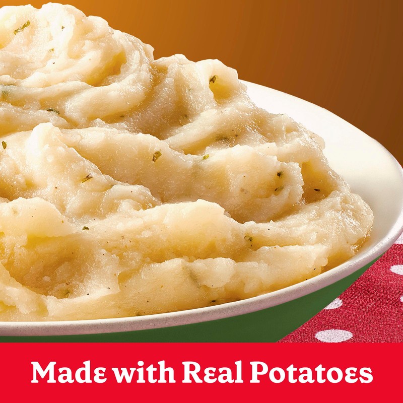 Betty Crocker Roasted Garlic Mashed Potatoes, Made with Real Potatoes,