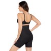 Miraclesuit Women's Shapewear Hi-Waist Thigh Slimmer, Black, S