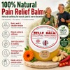 Belle Balm Natural Pain-Soothing Rub for Muscles, Joints & Nerve
