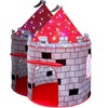 LimitlessFunN Kids Knight Castle Play Tent Bonus Star Lights &