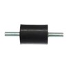 X AUTOHAUX 4pcs M8 Anti Vibration Rubber Isolator Mount 30x40mm