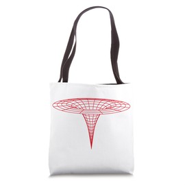 Black Hole, Astrophysics, Space travel, Diagram, Wire Frame Tote Bag