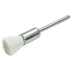 LDEXIN 20Pcs Wool Cleaning End Brushes Pen, 3mm Mandrel Wire Bushes Set, Rust Paint Removal Bits Polishing Rotary Tool Accessories, 5/16" x 1/8"