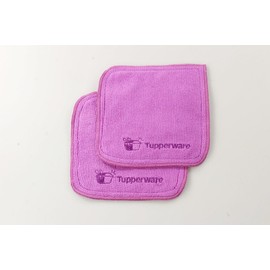 TUPPERWARE FaserPro UltraStark Purple (2) Ultrapro Ultra Microfibre Cloth Ultra