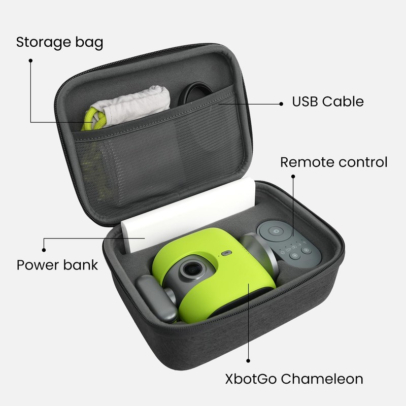 XbotGo Chameleon Case – Hard Shell Protective Carrying Case for