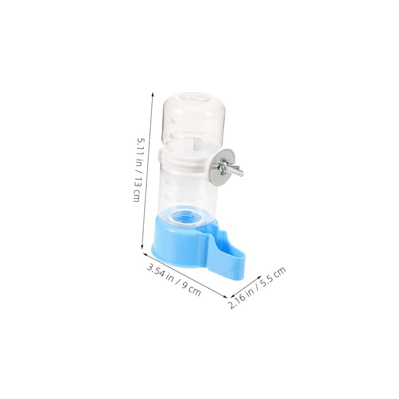 VANZACK Bebedero de Agua Automático para Loros y Hamsters Instalación
