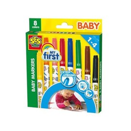 SES Creative 00299 My First - Baby Marker 8 Farben