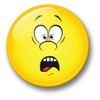Merchandise for Fans Smiley Negative Feelings Bad Mood, 6 Large