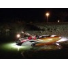 BoatPlugLight.com WHITE UNDERWATER LED BOAT DRAIN PLUG LIGHT 24 WATT