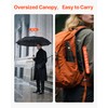 VEVOR Travel Umbrella, 42 in Portable Compact Umbrellas, Automatic Open-Close