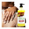 Unbranded AHA Skin Brightening Shower Gel Moisturizing Body Wash, 1000ml