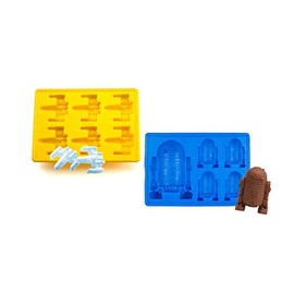 X-Wing Party Ice Chocolate Candy Jello Silicone Mold Tray Cube (R2-D2/X-Wing)