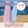 Carenesse Hammam Towel Stripes 90 x 180 cm Pink 100%
