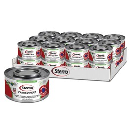 Sterno Ethanol Gel Chafing Fuel 2 Hr Canned Heat 6.8 OZ cans - case of 24