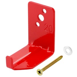 QWORK Fire Extinguisher Mount Bracket - 5 to 40 lbs 20 Pack Brackets with Screws and Installation Card