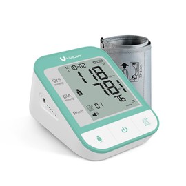VitalCare | Baumanómetro Digital de Brazo Recargable | Colección Menta, Edición Especial | Con Bluetooth y Resultados por voz | Modelo YE650 A
