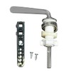 Fluidmaster 22115 W.C. Luxury Chrome Lever, one Colour